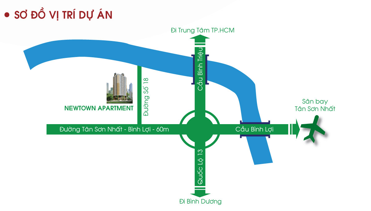 Vị trí của Newtown Apartment | ảnh 1